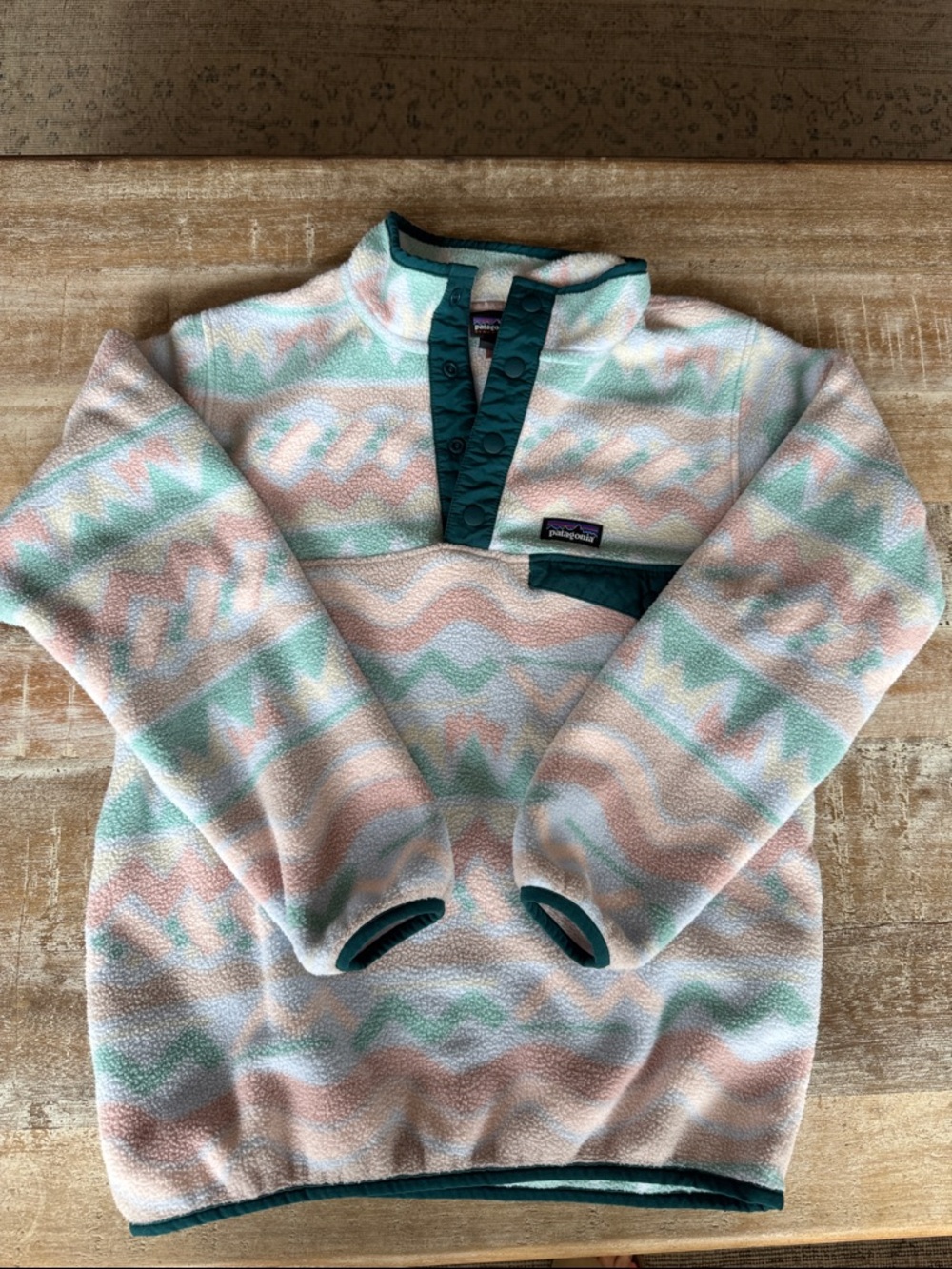Patagonia Snap-T Fleece Pullover - Size kids Medium